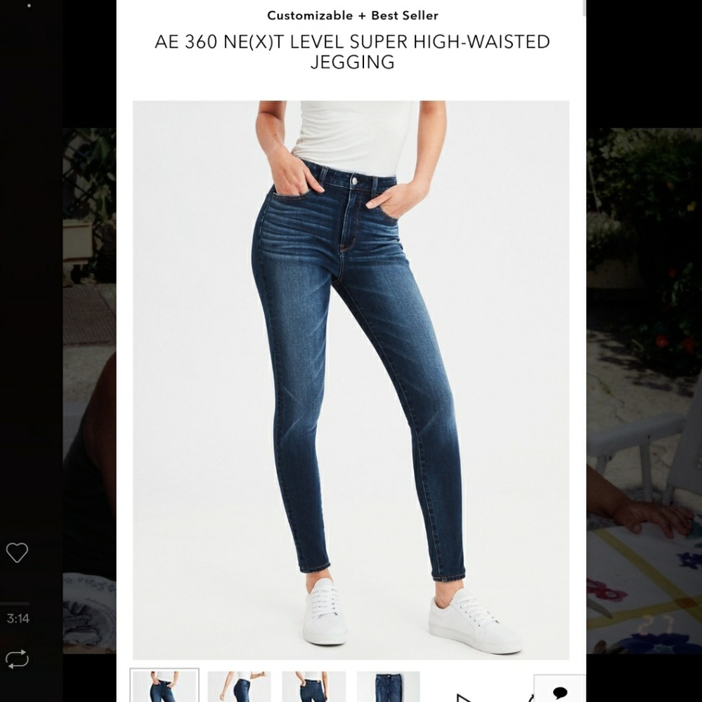Americna Eagle High Waisted Jegging